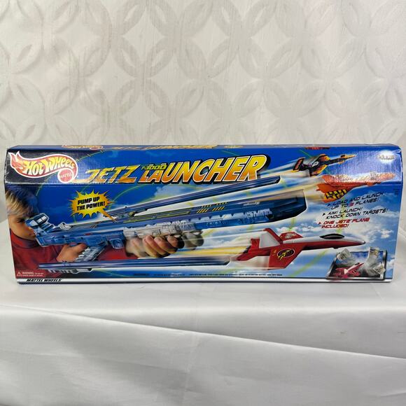 Mattel 1999 Hot Wheels Jetz Launcher T-3000 HWA Air Power Pump Indoor/Outdoor - Picture 8 of 8